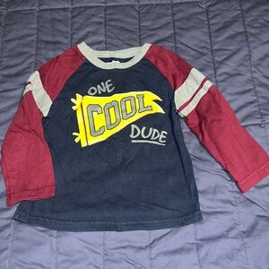 Toddler boy long sleeve shirt